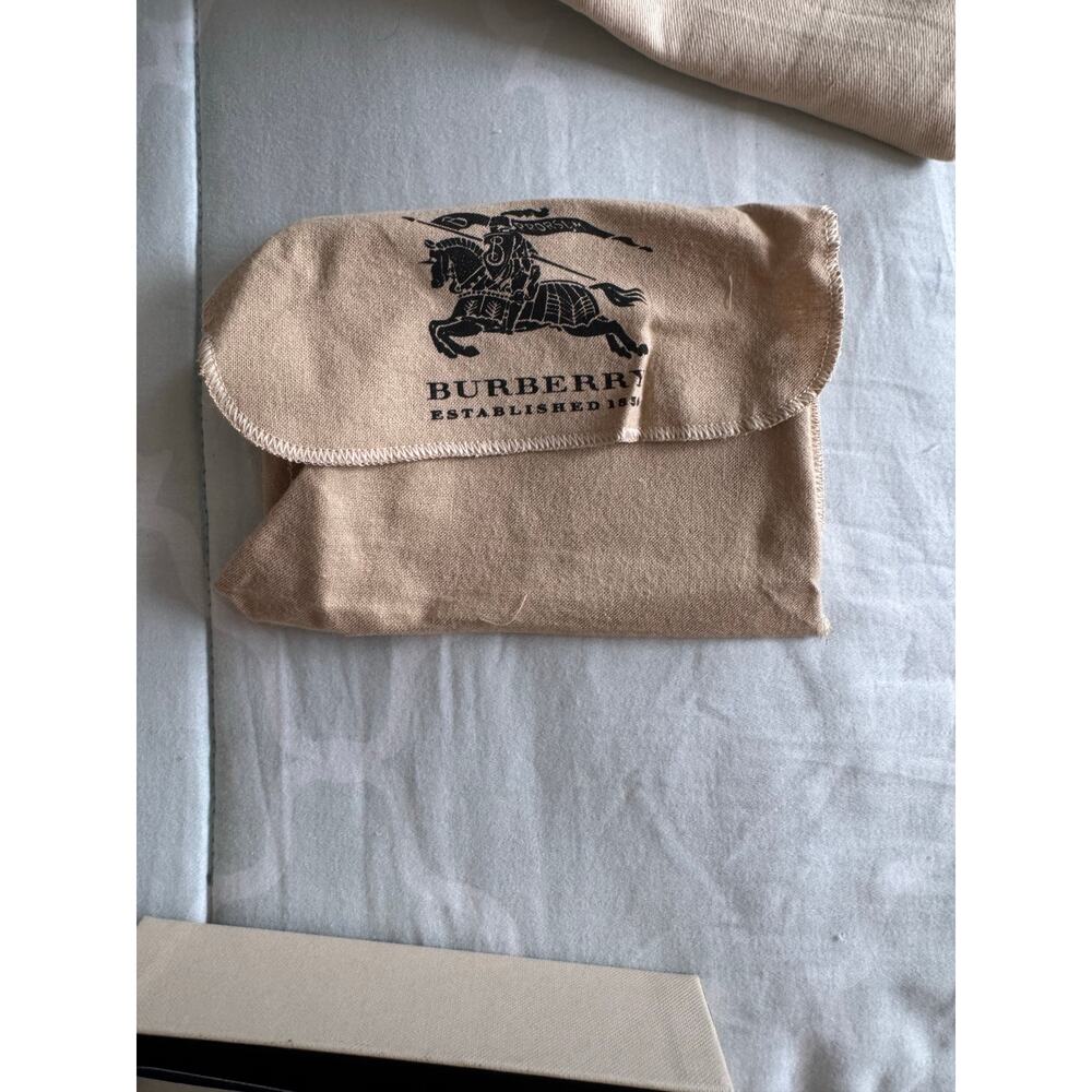 Burberry Smoked Check Woven Small Check Wallet - Picture 9 of 10